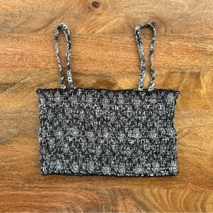 Floral Smocked Tube Top